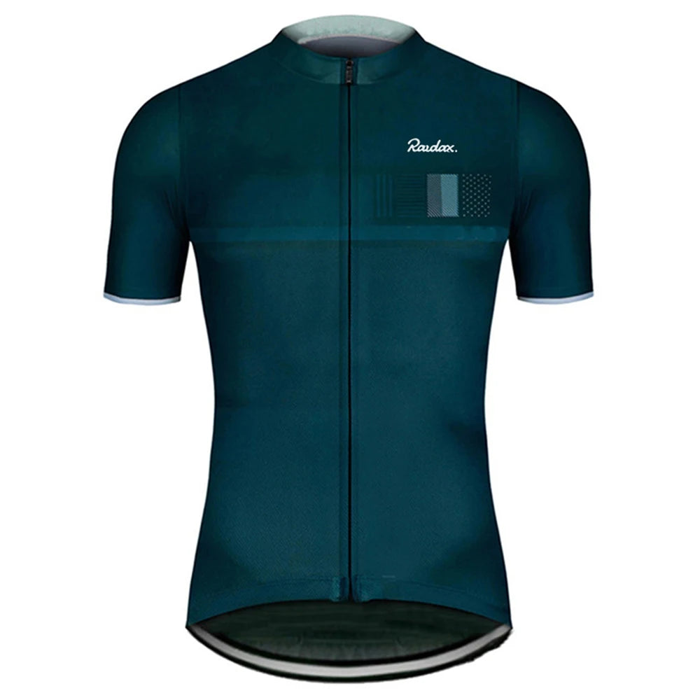 Raudax Men’s Black Cycling Jersey