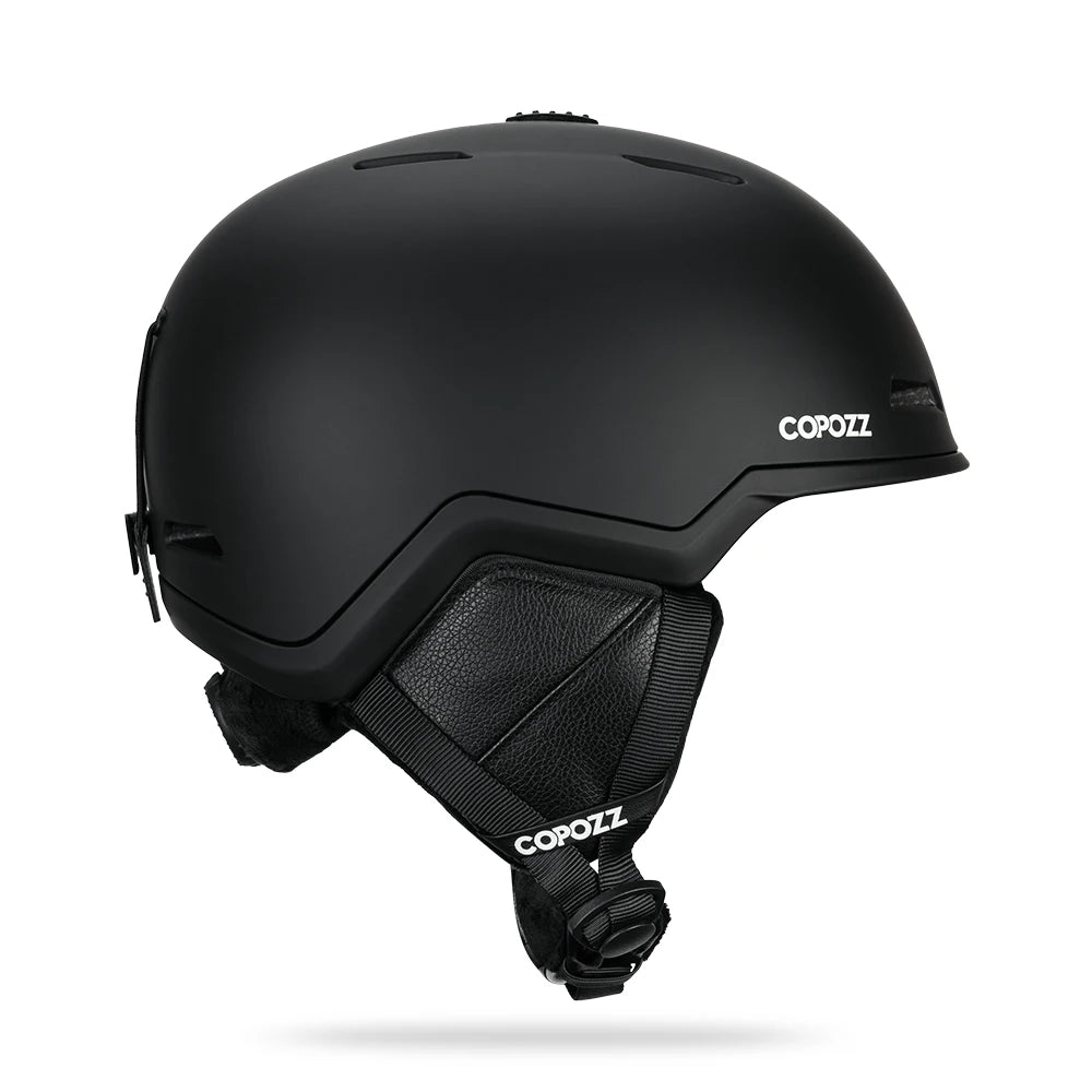 COPOZZ Half-Covered Ski & Snowboard Helmet