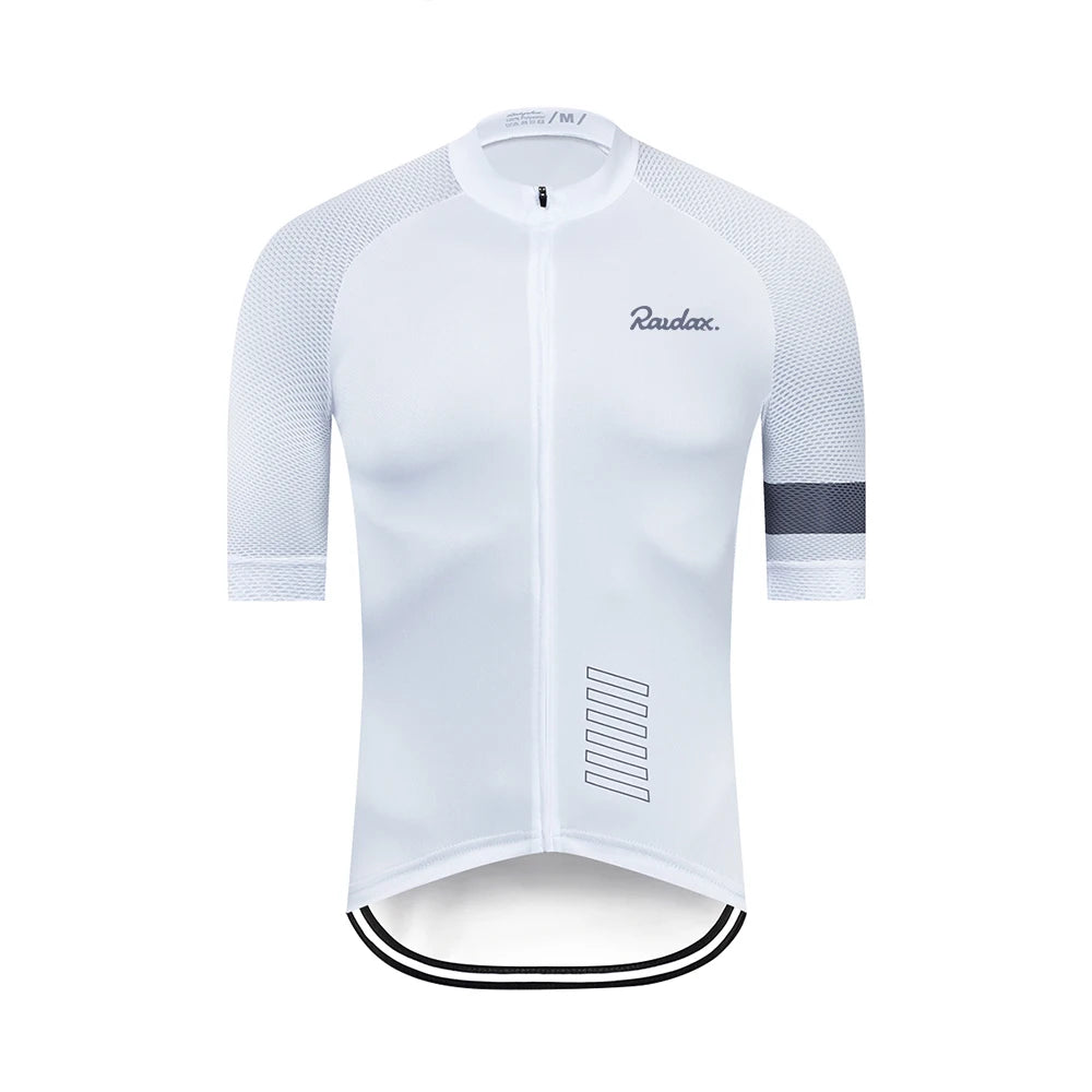 Raudax Men’s Black Cycling Jersey