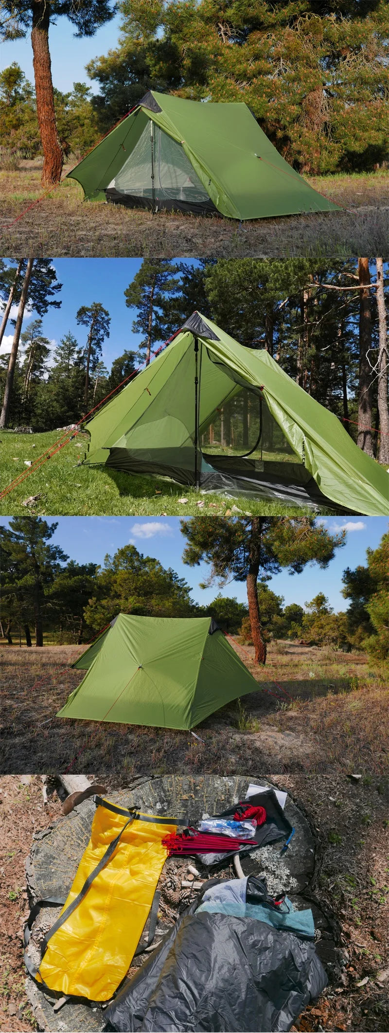FLAME'S CREED LanShan 2 Ultralight 2-Person Tent