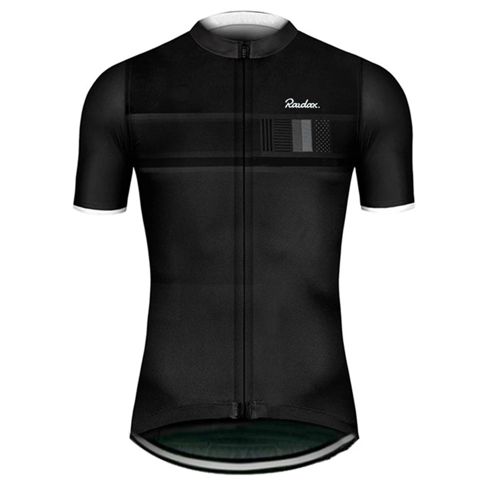 Raudax Men’s Black Cycling Jersey
