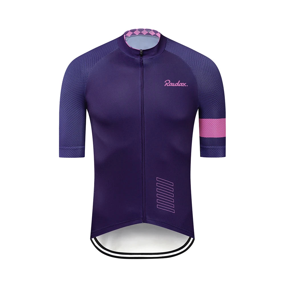 Raudax Men’s Black Cycling Jersey