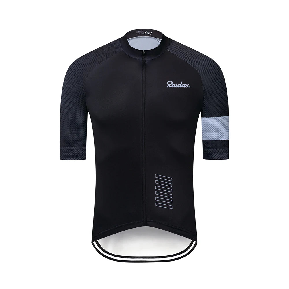 Raudax Men’s Black Cycling Jersey