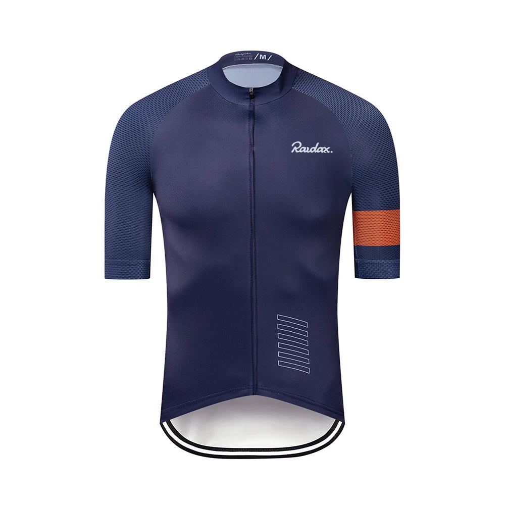 Raudax Men’s Black Cycling Jersey
