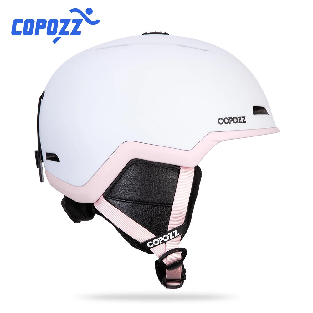 COPOZZ Half-Covered Ski & Snowboard Helmet