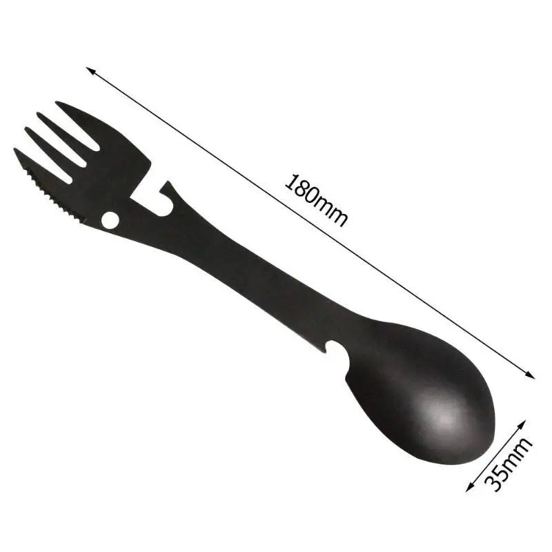 5-in-1 Camping EDC Survival Utensil Kit