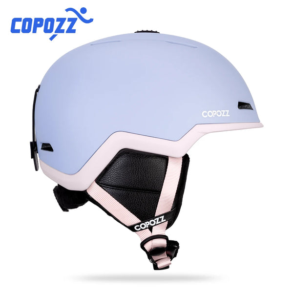 COPOZZ Half-Covered Ski & Snowboard Helmet