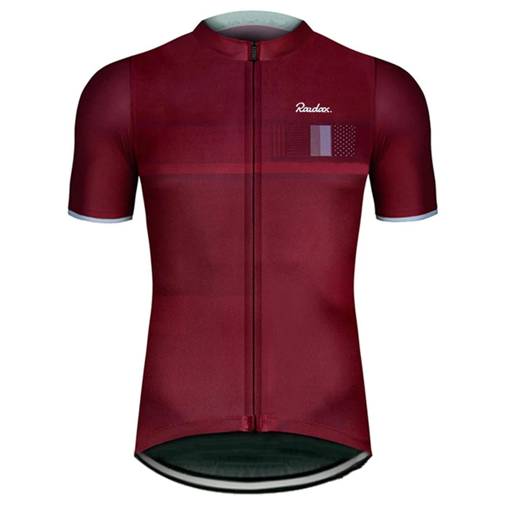 Raudax Men’s Black Cycling Jersey