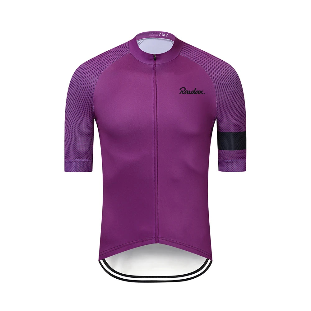 Raudax Men’s Black Cycling Jersey