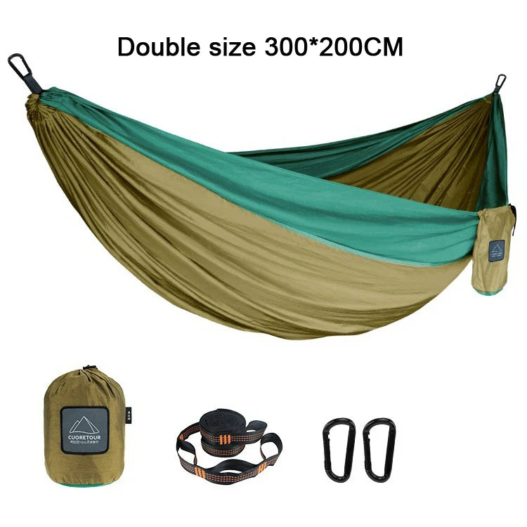 Portable Nylon Camping Hammock –