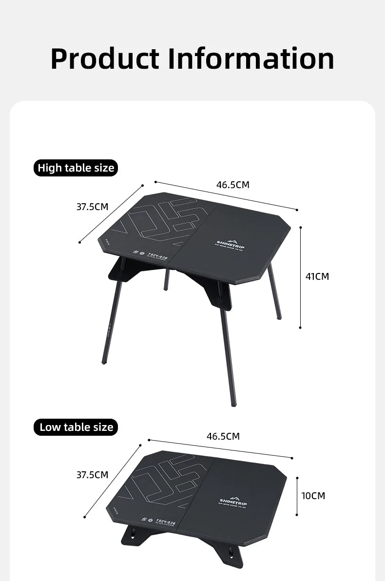 ShineTrip 05 Ultralight Folding Camping Table