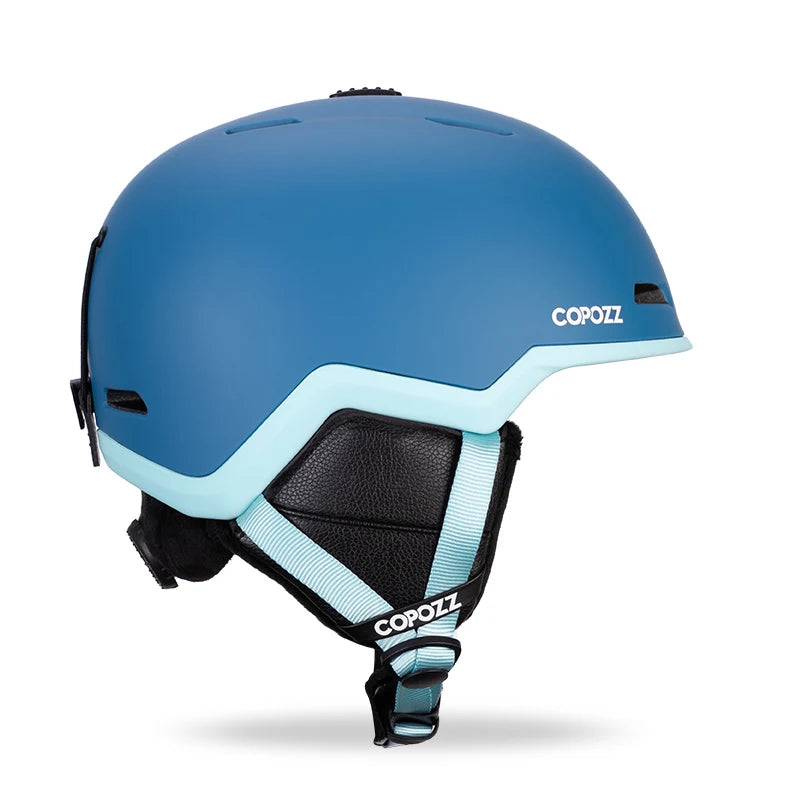 COPOZZ Half-Covered Ski & Snowboard Helmet