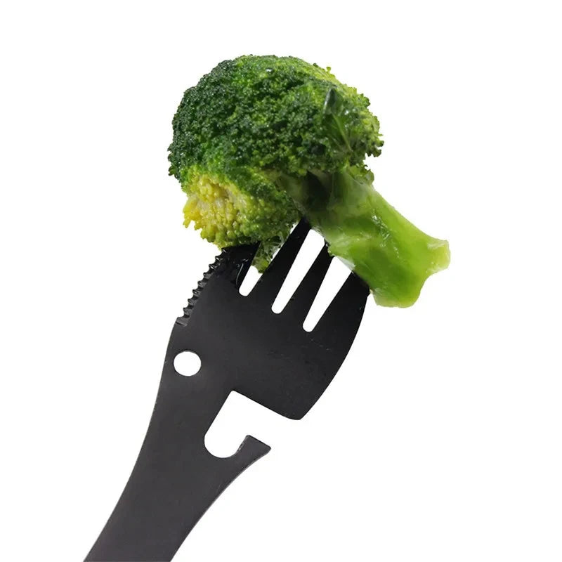 5-in-1 Camping EDC Survival Utensil Kit