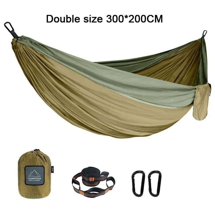 Portable Nylon Camping Hammock –