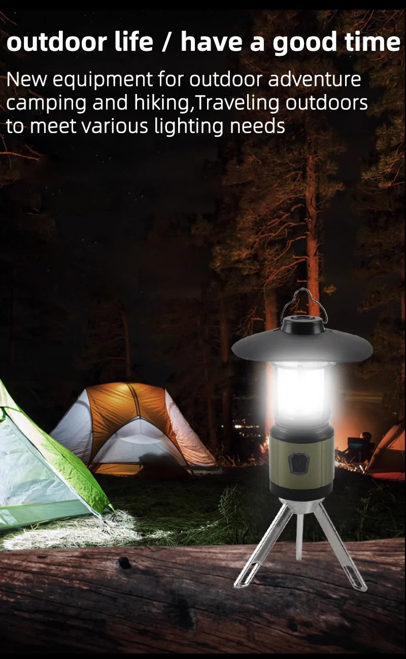 WEST BIKING USB Rechargeable Camping Lantern