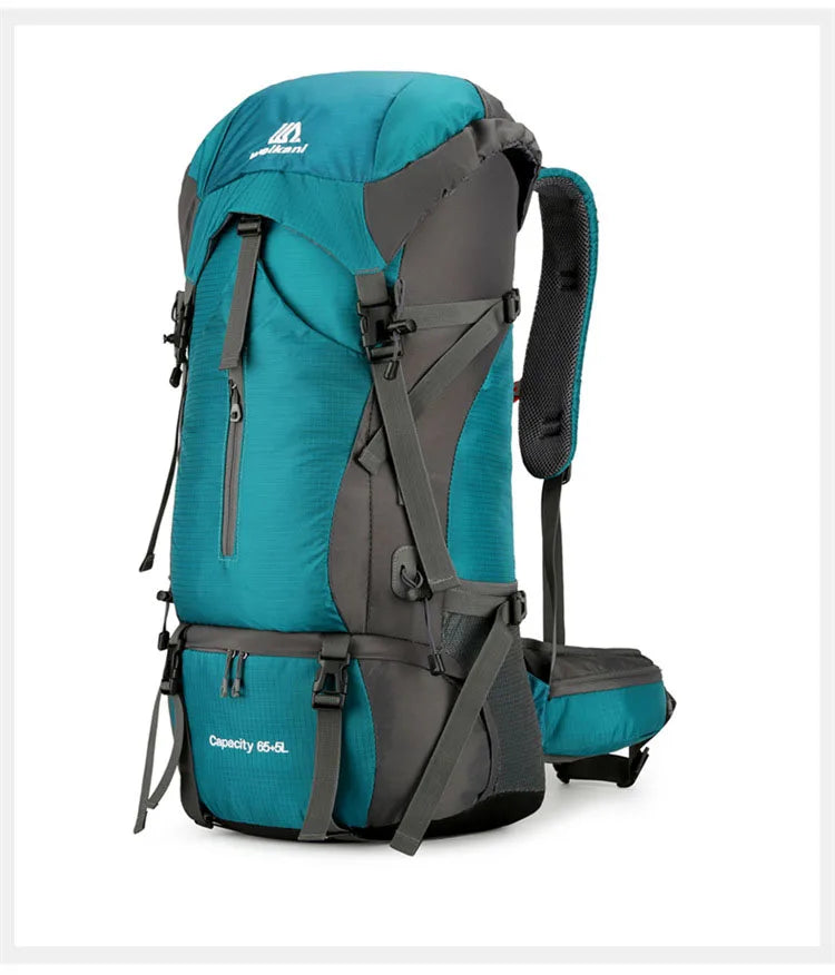 70L Outdoor Hiking Backpack with Rain Cover