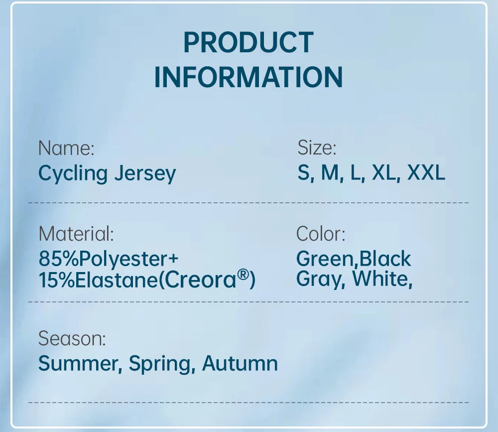 ZRSE Men's Long Sleeve Cycling Jersey