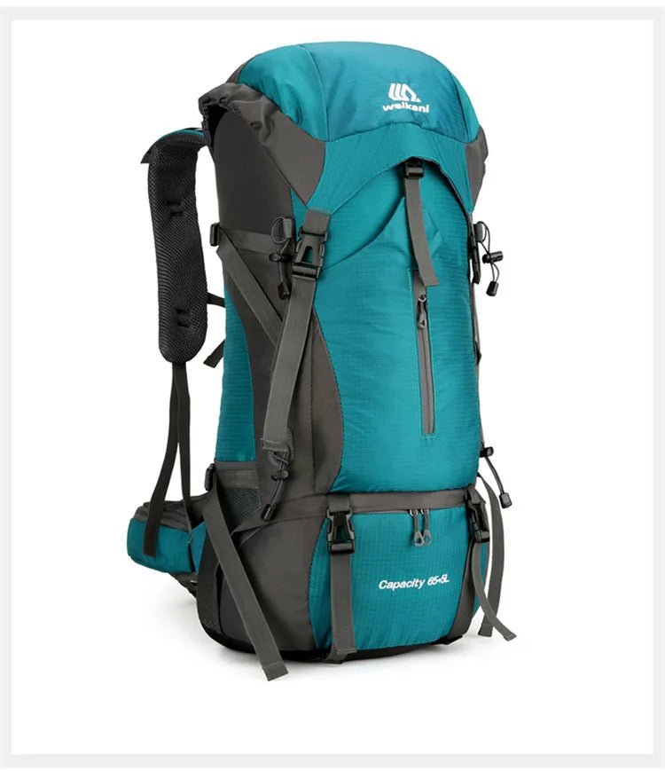 70L Outdoor Hiking Backpack with Rain Cover
