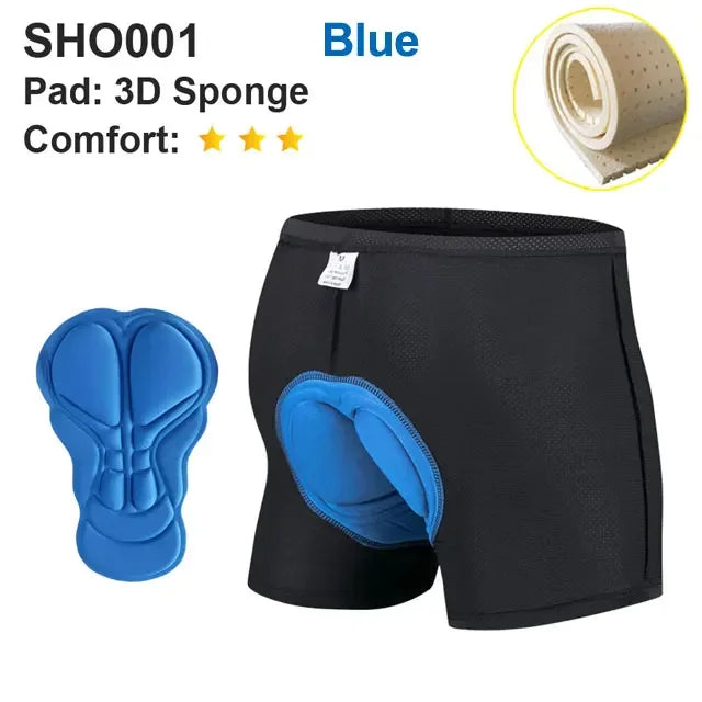 NEWBOLER Men’s Cycling Underwear Shorts