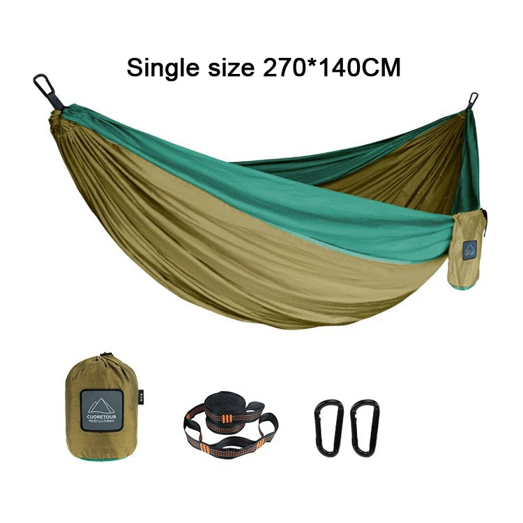 Portable Nylon Camping Hammock –