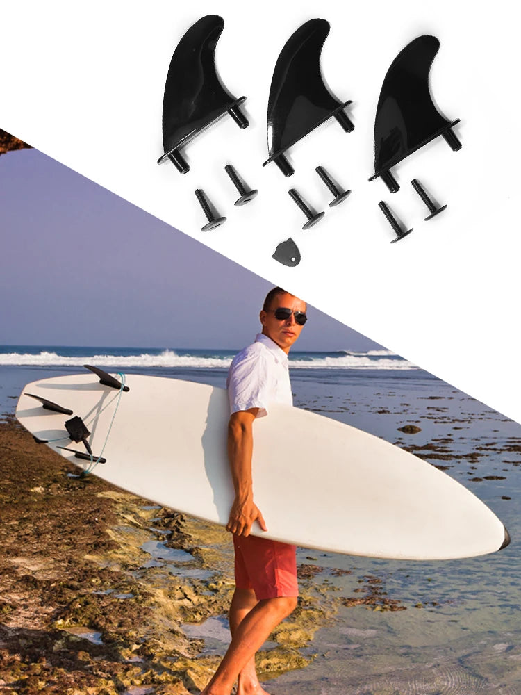 3pcs Slide-in Surfboard Fins
