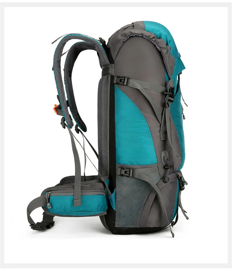 70L Outdoor Hiking Backpack with Rain Cover