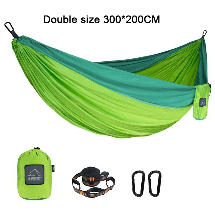 Portable Nylon Camping Hammock –