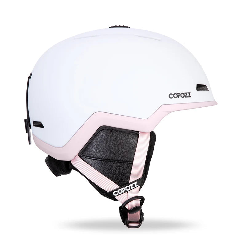 COPOZZ Half-Covered Ski & Snowboard Helmet