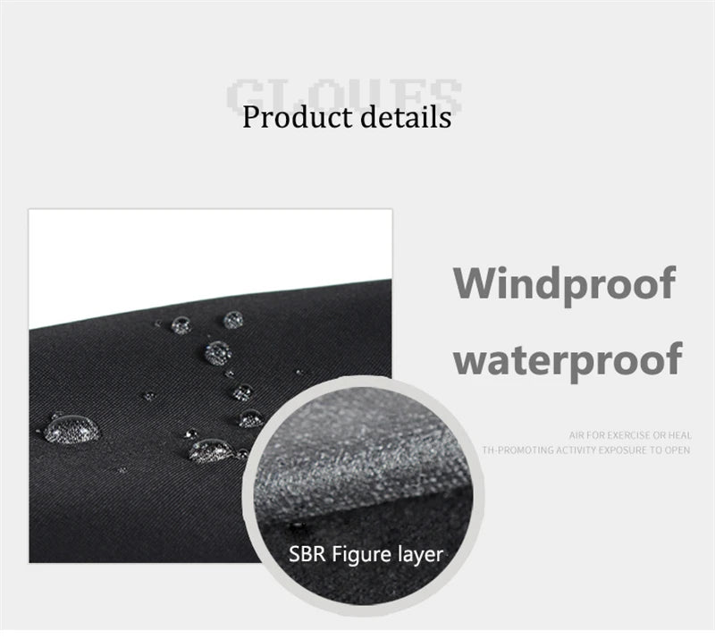 Winter Full-Finger Sports Gloves – Waterproof & Touchscreen
