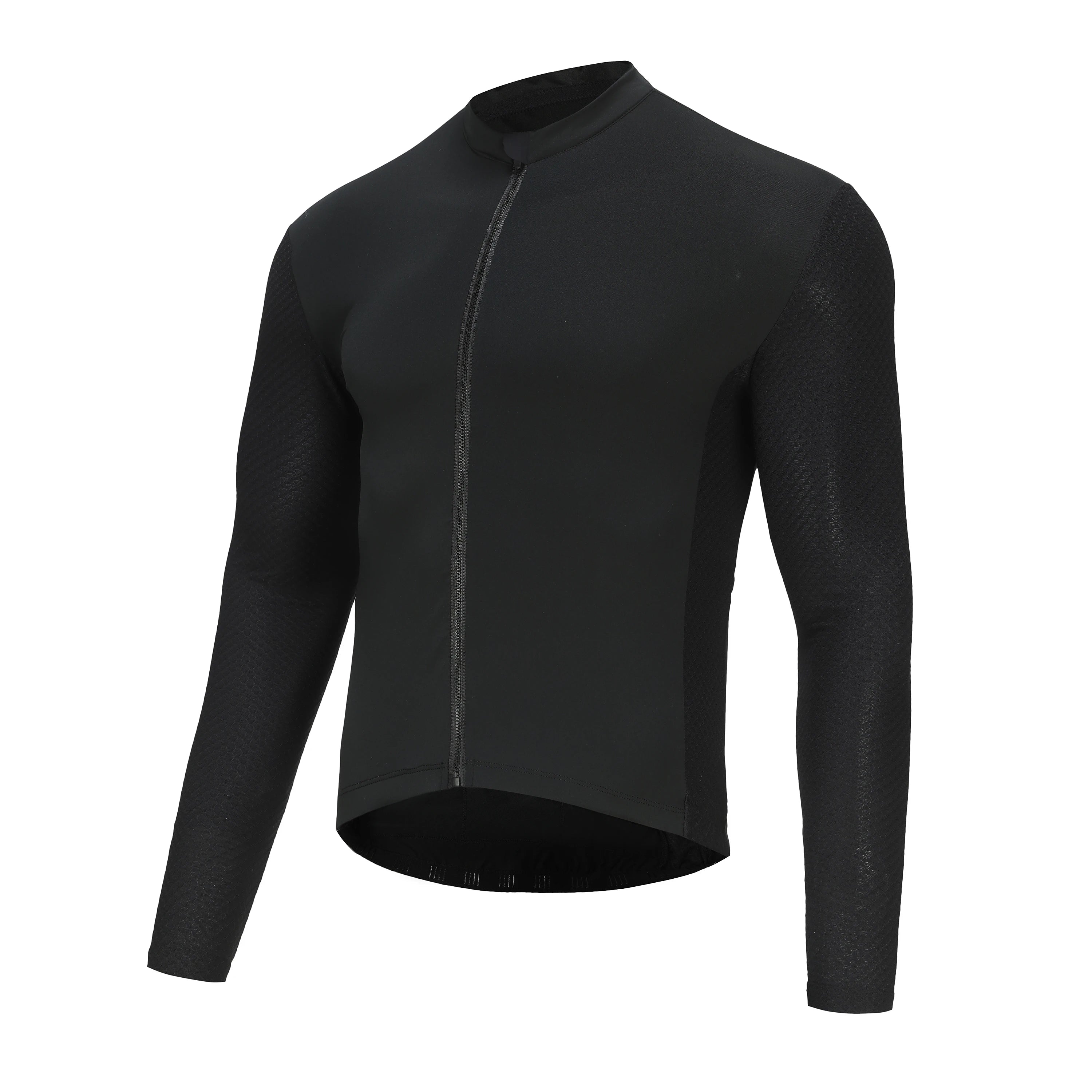 Rsantce 2024 Men’s Long Sleeve Cycling Jersey – Breathable Quick-Dry MTB Bike Shirt