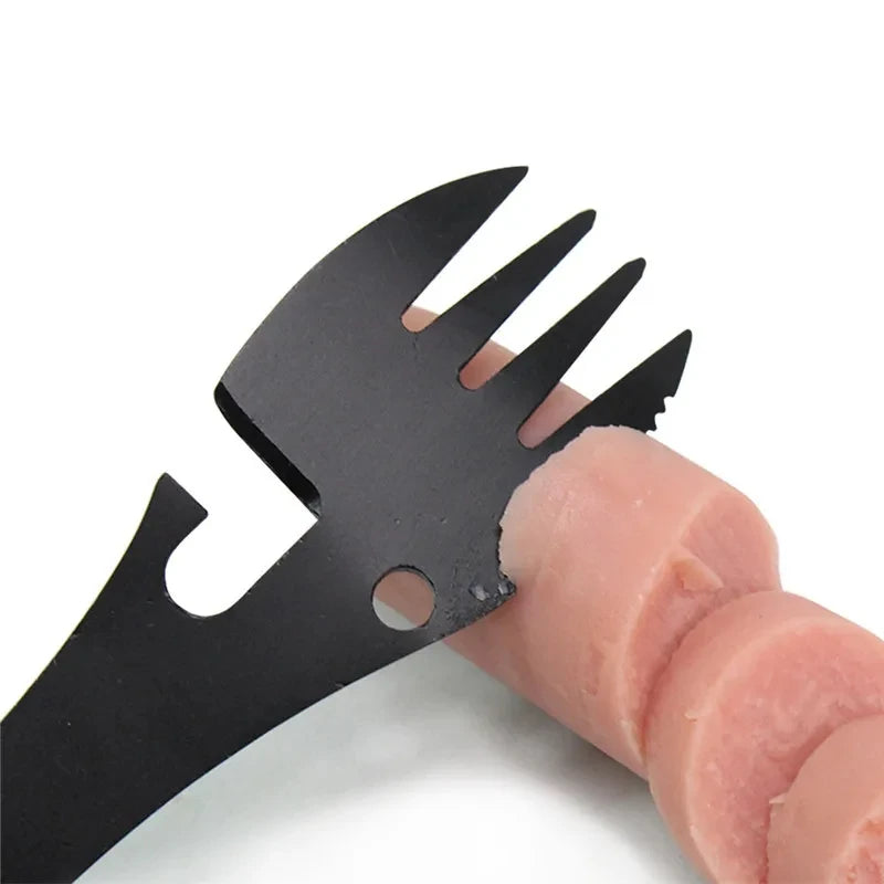 5-in-1 Camping EDC Survival Utensil Kit