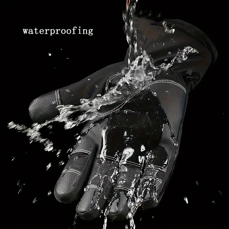WRELS Winter Thermal Touchscreen Cycling Gloves
