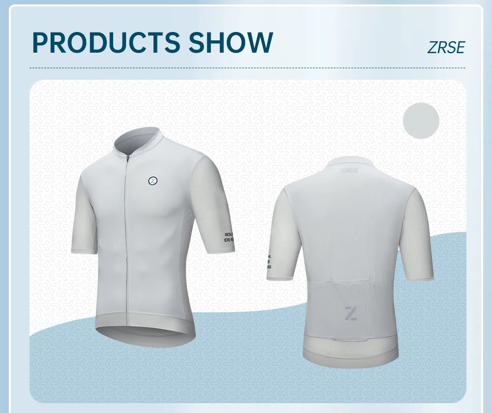 ZRSE Men's Long Sleeve Cycling Jersey