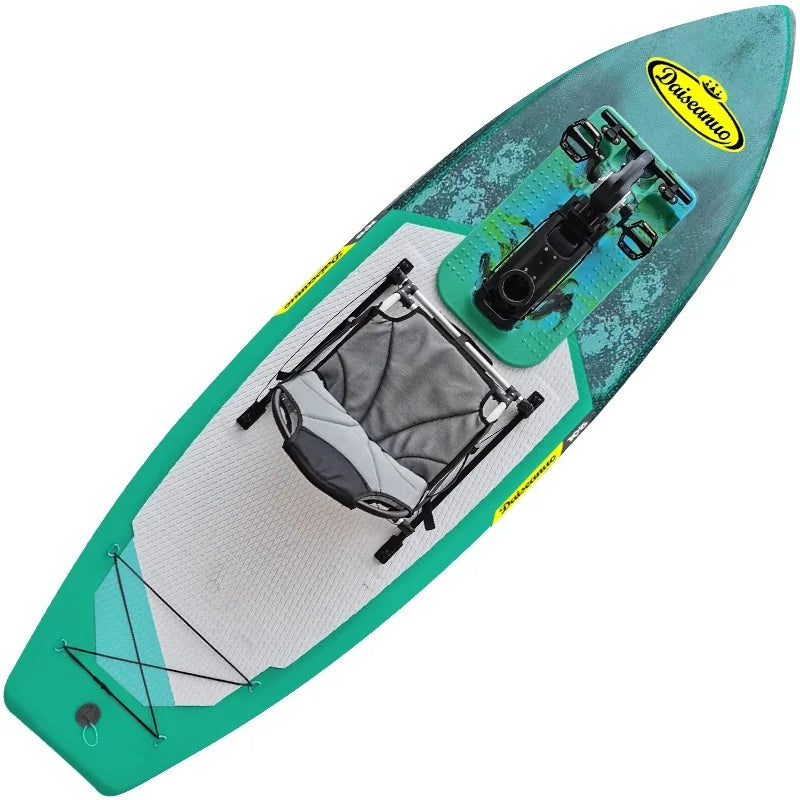 Daiseanuo Inflatable Stand Up Paddleboard with Pedal Chair