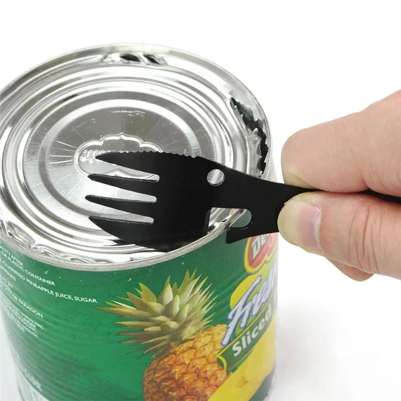 5-in-1 Camping EDC Survival Utensil Kit