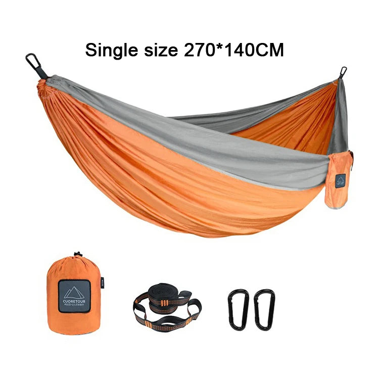 Portable Nylon Camping Hammock –