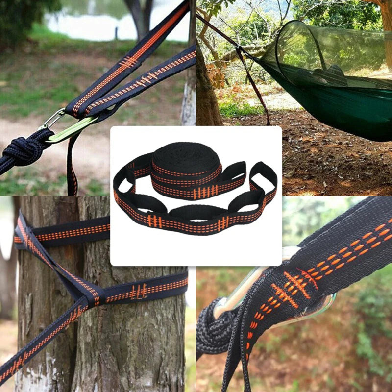 2Pcs Heavy-Duty Hammock Straps
