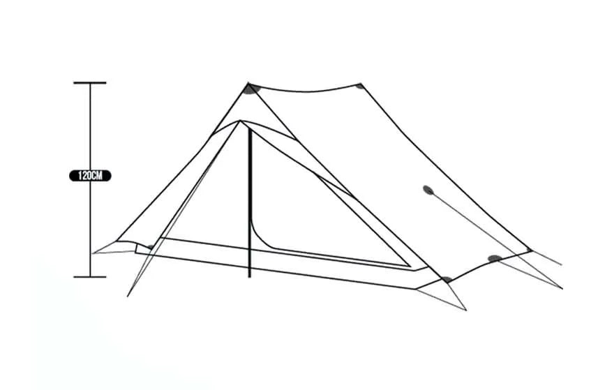 FLAME'S CREED LanShan 2 Ultralight 2-Person Tent