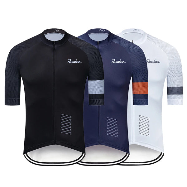 Raudax Men’s Black Cycling Jersey