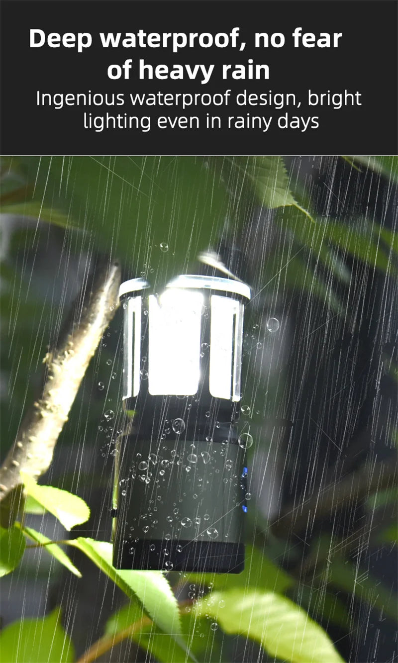WEST BIKING USB Rechargeable Camping Lantern