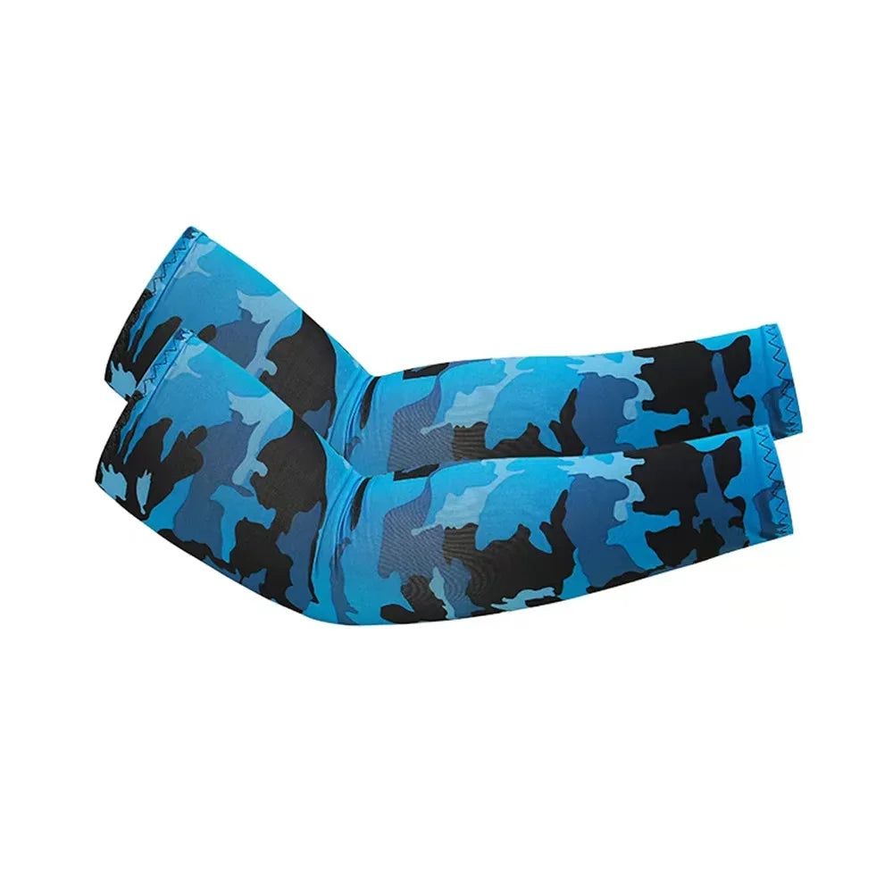 2Pcs UV Protection Cooling Arm Sleeves