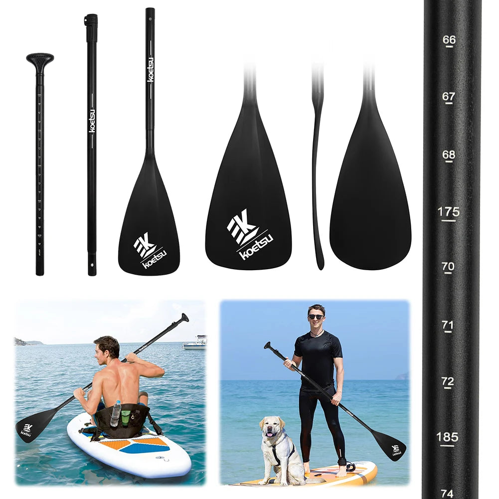 3-Piece Adjustable SUP Paddle