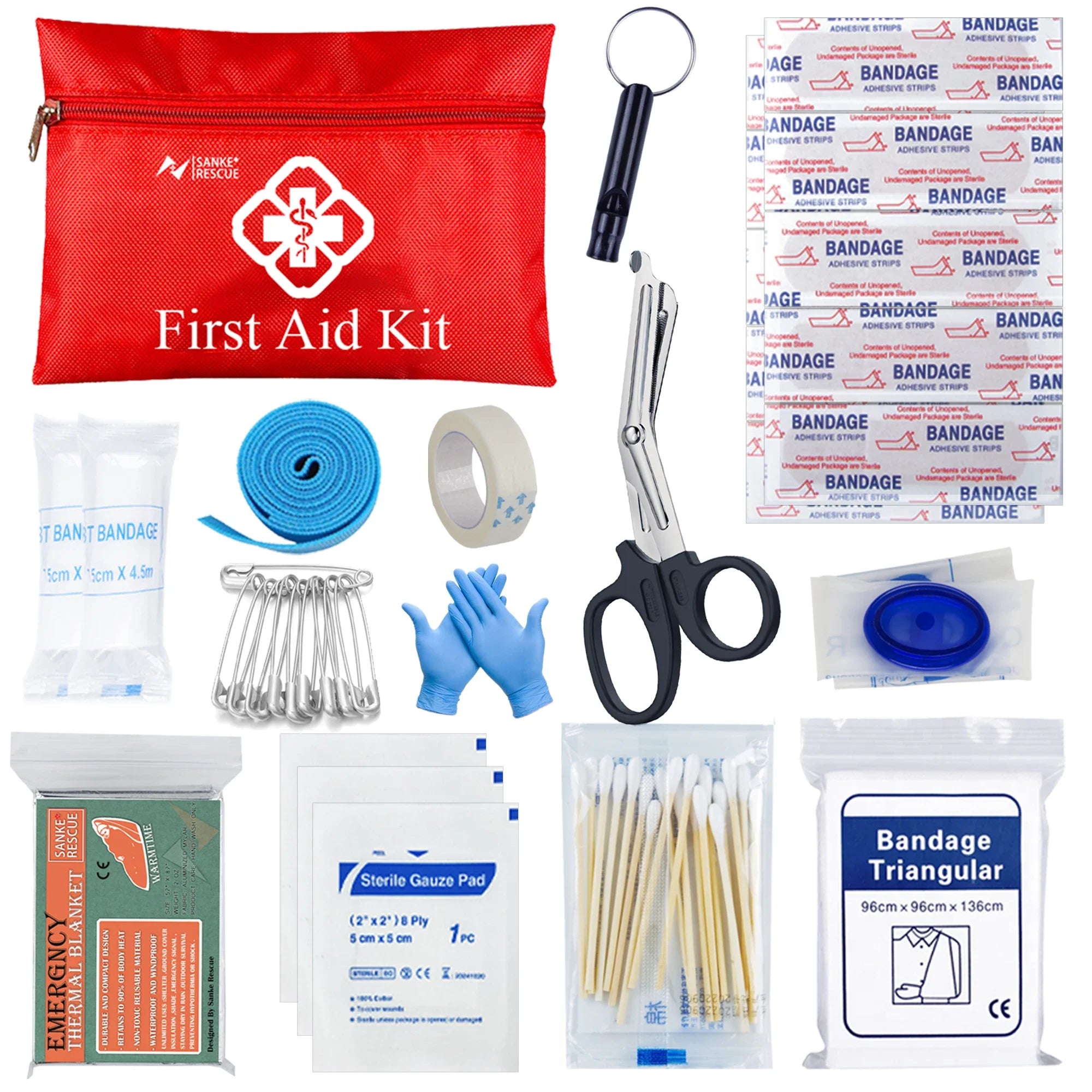 Survival First Aid Kit – Outdoor Emergency IFAK Gear