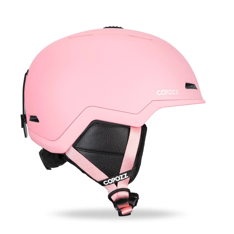 COPOZZ Half-Covered Ski & Snowboard Helmet