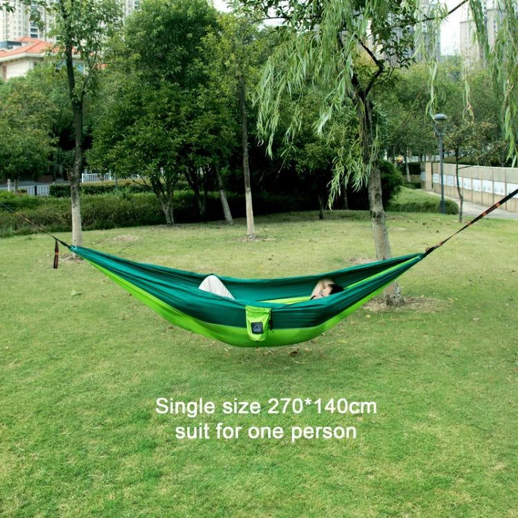 Portable Nylon Camping Hammock –