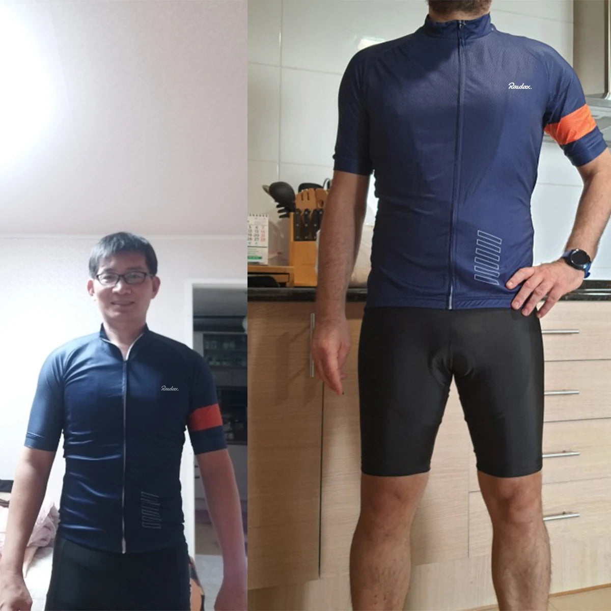 Raudax Men’s Black Cycling Jersey
