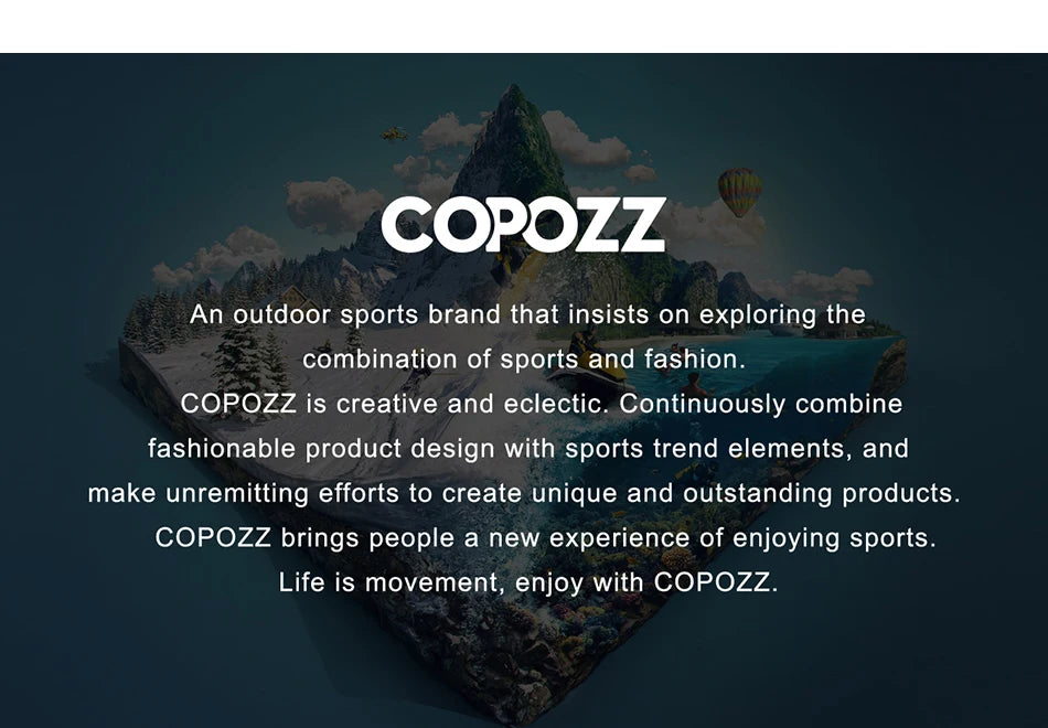 COPOZZ Half-Covered Ski & Snowboard Helmet