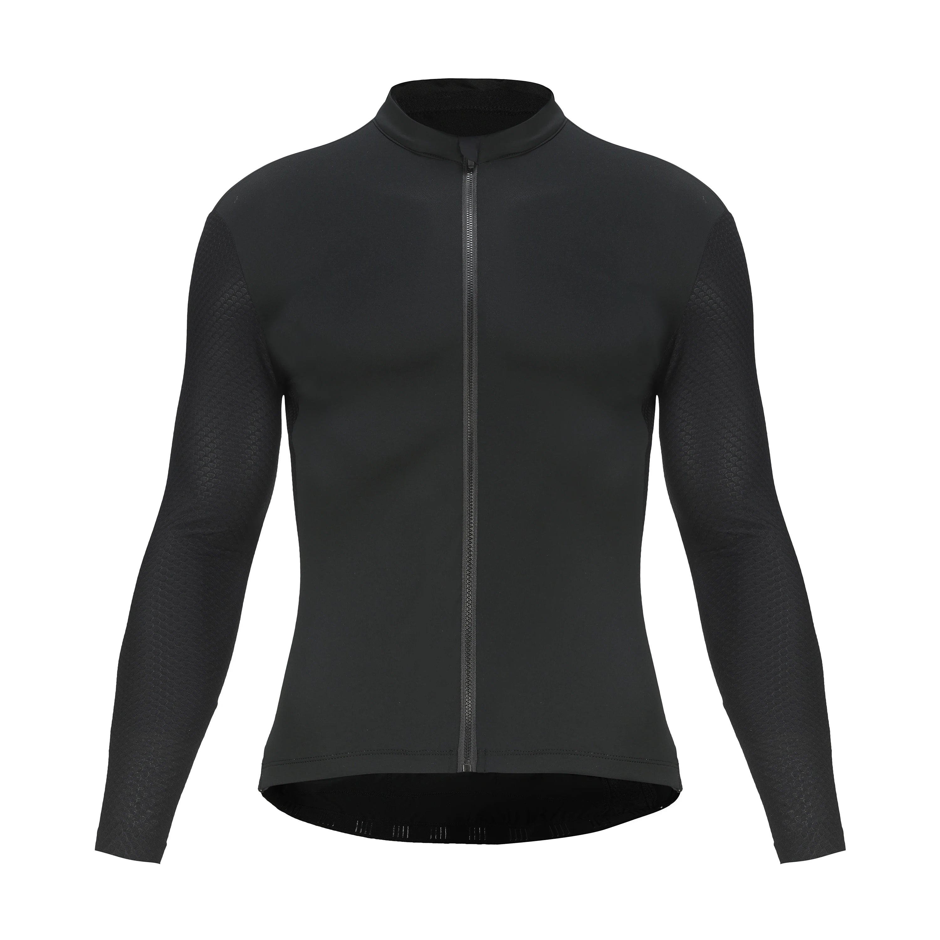 Rsantce 2024 Men’s Long Sleeve Cycling Jersey – Breathable Quick-Dry MTB Bike Shirt