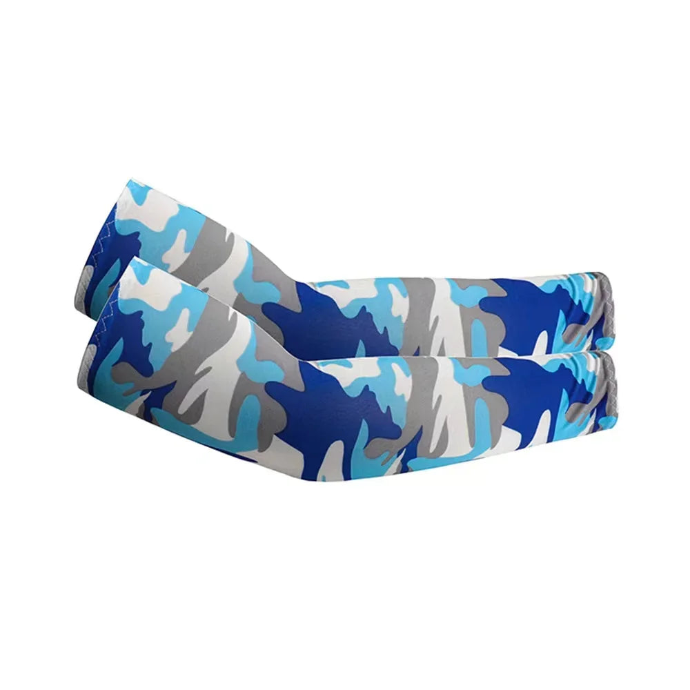 2Pcs UV Protection Cooling Arm Sleeves