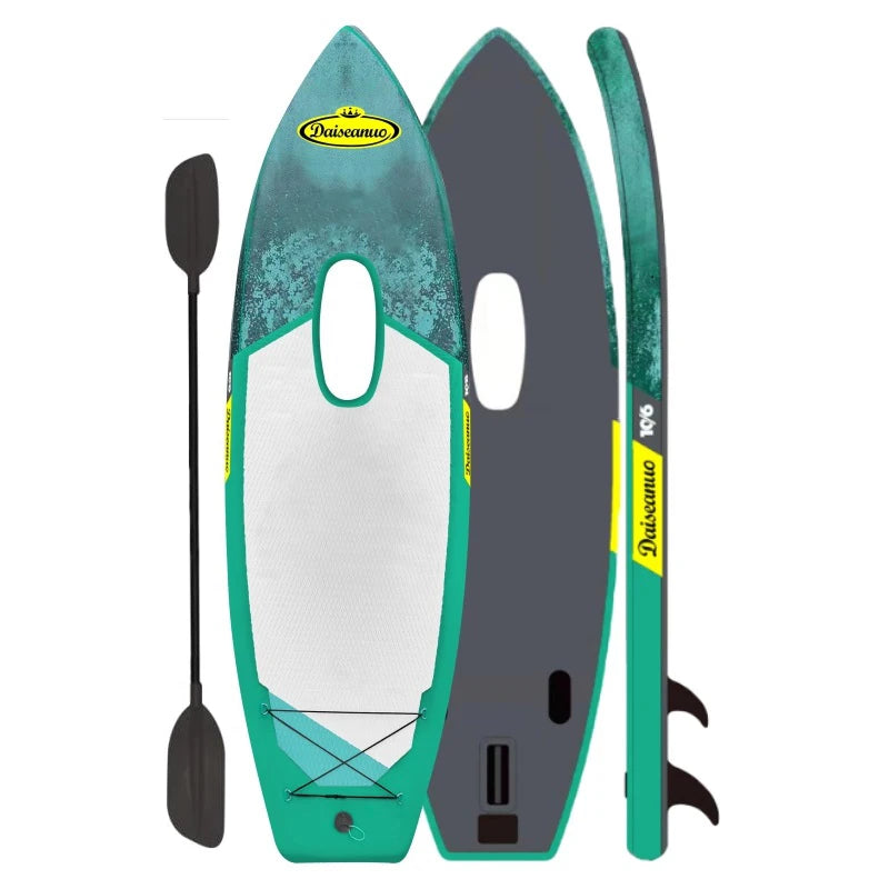 Daiseanuo Inflatable Stand Up Paddleboard with Pedal Chair